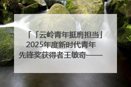 「云岭青年挺膺担当」2025年度新时代青年先锋奖获得者王敏奇——澜沧江上好渔人