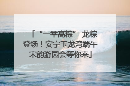 “一举高粽” 龙粽登场！安宁玉龙湾端午宋韵游园会等你来