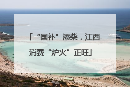 “国补”添柴，江西消费“炉火”正旺