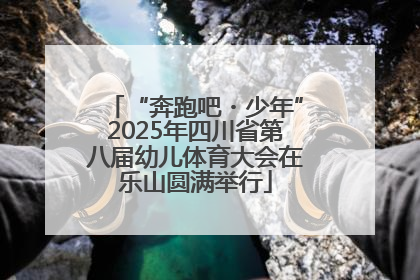 “奔跑吧・少年”2025年四川省第八届幼儿体育大会在乐山圆满举行