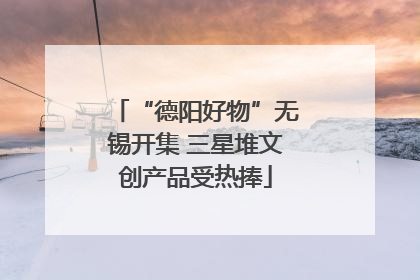 “德阳好物”无锡开集 三星堆文创产品受热捧