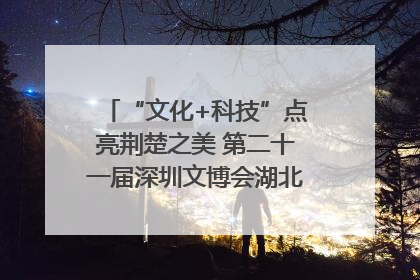 “文化+科技”点亮荆楚之美 第二十一届深圳文博会湖北馆抢“鲜”看