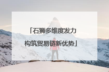 石狮多维度发力 构筑贸易链新优势