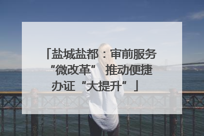 盐城盐都：审前服务“微改革” 推动便捷办证“大提升”