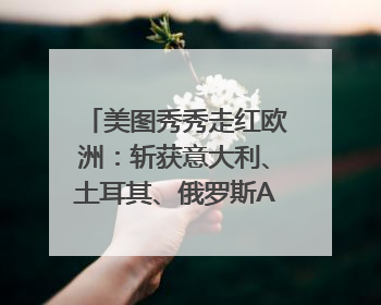 美图秀秀走红欧洲：斩获意大利、土耳其、俄罗斯App Store分类榜第一