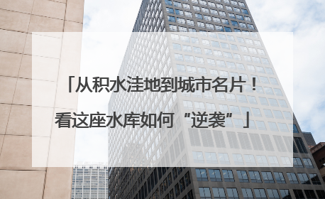 从积水洼地到城市名片！看这座水库如何“逆袭”