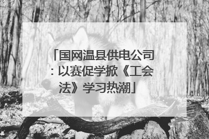 国网温县供电公司：以赛促学掀《工会法》学习热潮