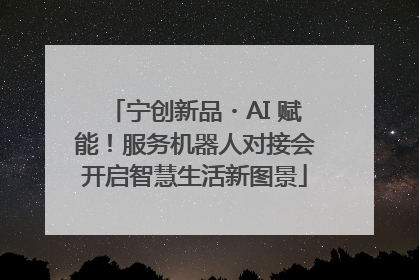 宁创新品・AI 赋能！服务机器人对接会开启智慧生活新图景