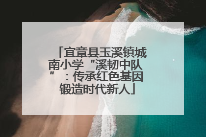 宜章县玉溪镇城南小学“溪韧中队”：传承红色基因 锻造时代新人