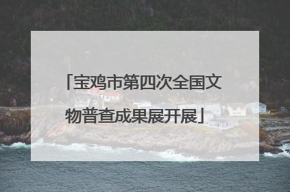宝鸡市第四次全国文物普查成果展开展