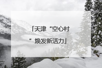 天津“空心村”焕发新活力