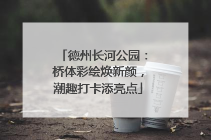 德州长河公园：桥体彩绘焕新颜，潮趣打卡添亮点