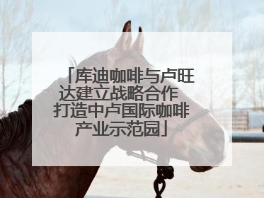 库迪咖啡与卢旺达建立战略合作 打造中卢国际咖啡产业示范园