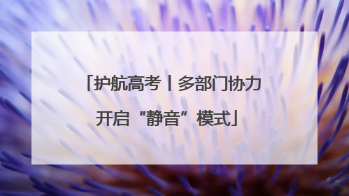 护航高考丨多部门协力 开启“静音”模式