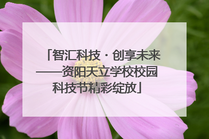 智汇科技・创享未来——资阳天立学校校园科技节精彩绽放