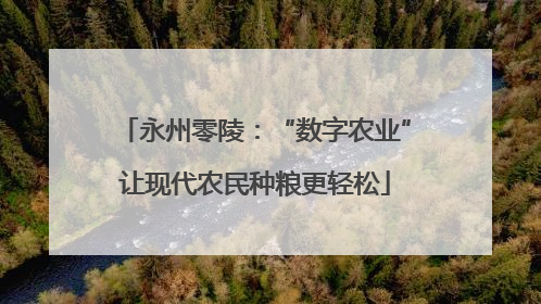 永州零陵：“数字农业”让现代农民种粮更轻松