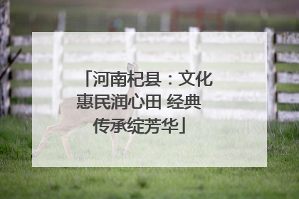 河南杞县：文化惠民润心田 经典传承绽芳华