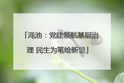 渑池：党建领航基层治理 民生为笔绘新景