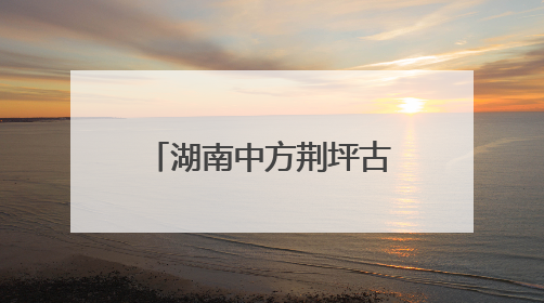 湖南中方荆坪古村民众自发慰问工人 施工队战酷暑攻坚项目