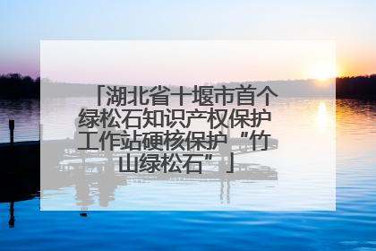 湖北省十堰市首个绿松石知识产权保护工作站硬核保护“竹山绿松石”