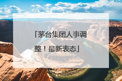 茅台集团人事调整！最新表态