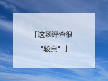 这场评查很“较真”
