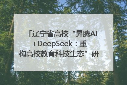 辽宁省高校“昇腾AI+DeepSeek：重构高校教育科技生态”研讨会在沈阳成功举办