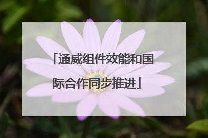 通威组件效能和国际合作同步推进
