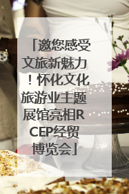 邀您感受文旅新魅力！怀化文化旅游业主题展馆亮相RCEP经贸博览会
