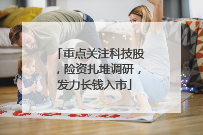 重点关注科技股，险资扎堆调研，发力长钱入市