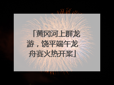 黄冈河上群龙游，饶平端午龙舟赛火热开桨