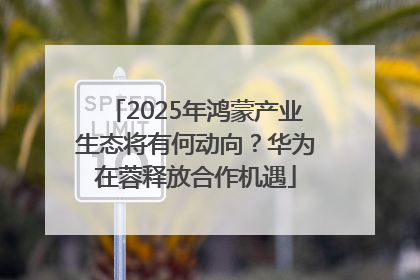 2025年鸿蒙产业生态将有何动向？华为在蓉释放合作机遇