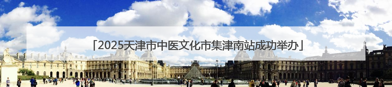 2025天津市中医文化市集津南站成功举办