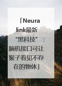 Neuralink最新“黑科技”：脑机接口可让猴子看见不存在的物体